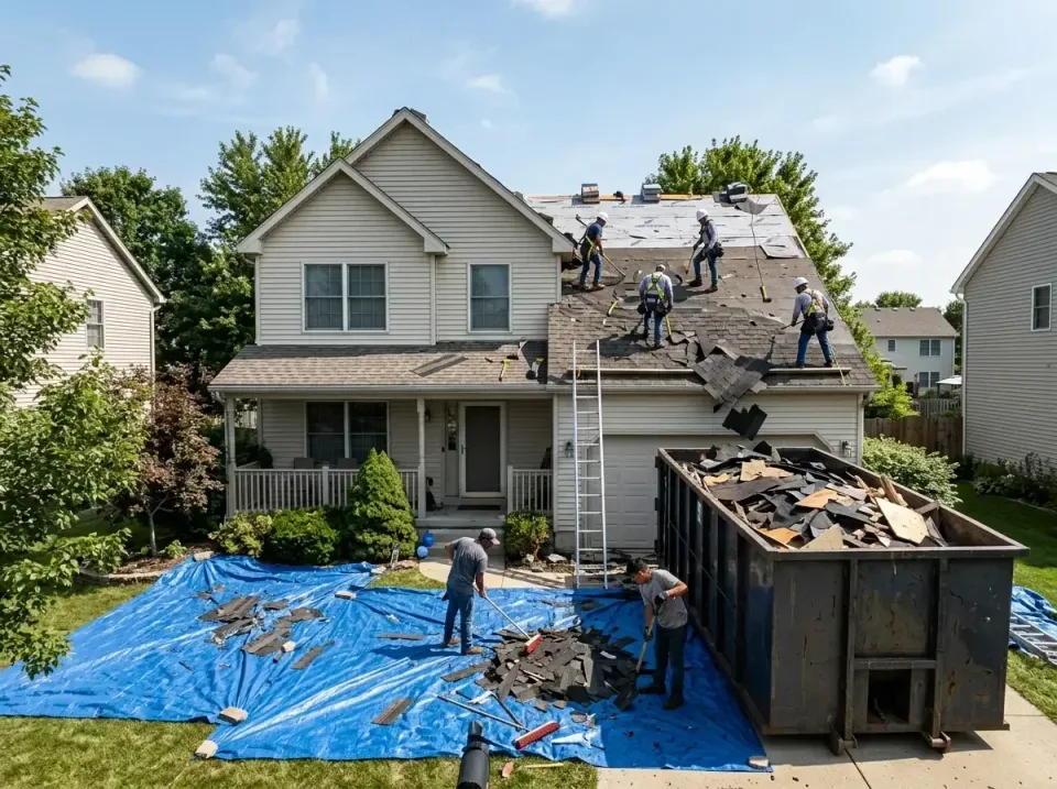 roof-replacement-debris-remova-004 — frequently asked questions, Cheapest Dumpster Rentals in Clearlake Riviera, CA